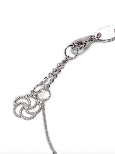 18kt white gold diamond bracelet